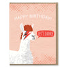 Bowie Llama Birthday Card - Freshie & Zero Studio Shop