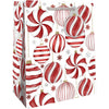 Red and White Ornaments Gift Bag - Freshie & Zero Studio Shop