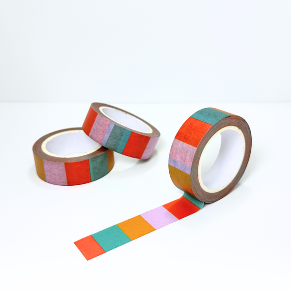 Colorblock Washi Tape - Freshie & Zero Studio Shop