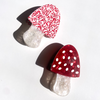 Hair Claw Clip: Mushroom - Freshie & Zero Studio Shop