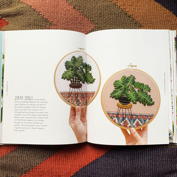 Embroidered Life: The Art of Sarah K. Benning - Freshie & Zero Studio Shop