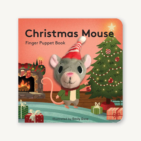 Christmas Mouse Finger Puppet Board Book - Freshie & Zero Studio Shop