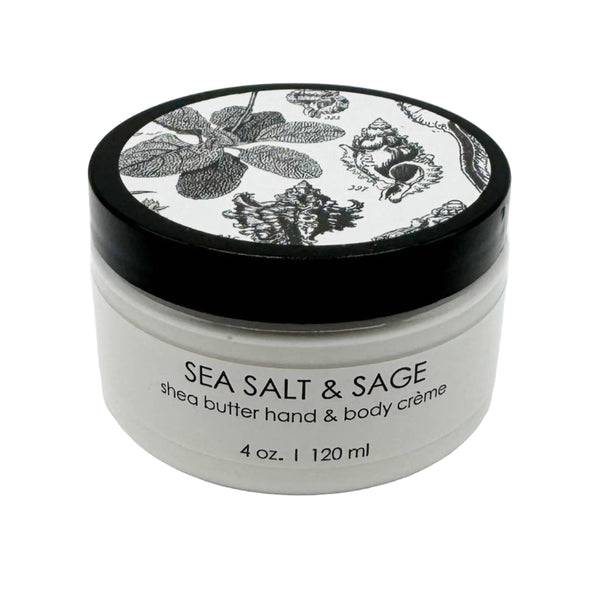 NEW Sea Salt & Sage Shea Butter Hand & Body Creme - Freshie & Zero Studio Shop