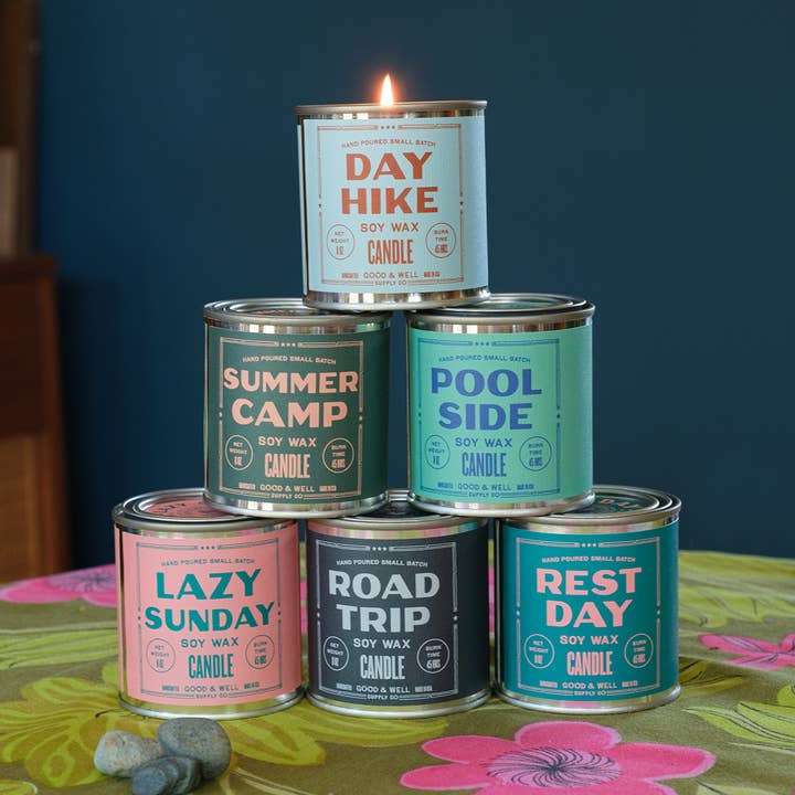 Day Hike Soy Candle by Good & Well Supply - Freshie & Zero Studio Shop
