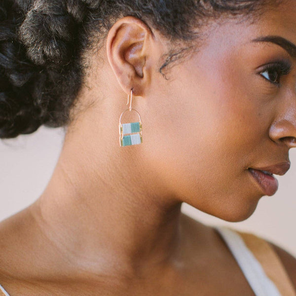 In Stitches Earrings | 2 Styles - Freshie & Zero Studio Shop