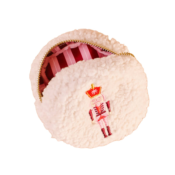 Nutcracker Circle Teddy Pouch - Freshie & Zero Studio Shop