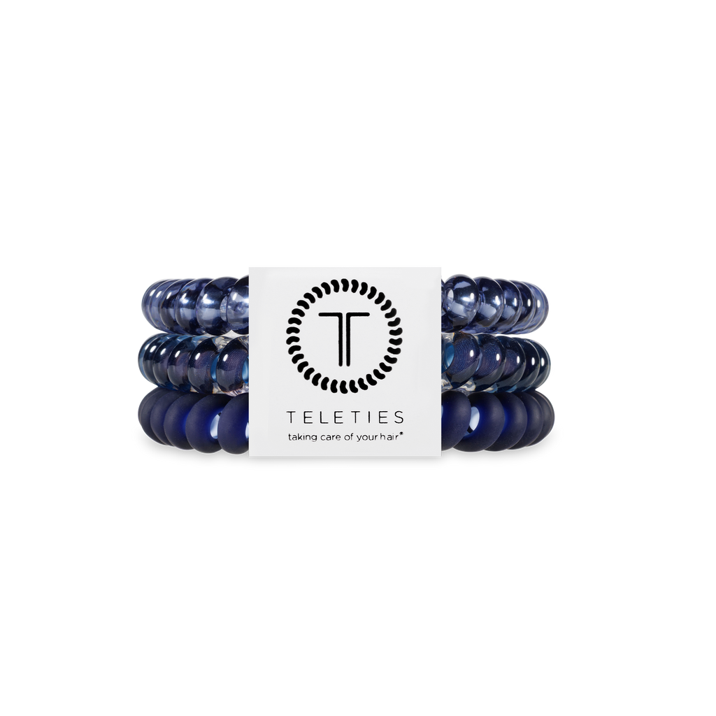Small Coil Teleties Hair Ties - Set of 3 - Freshie & Zero Studio Shop