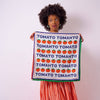 Tomato Tomahto Print Cotton Bandana - Freshie & Zero Studio Shop