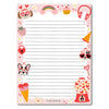 Pawsome Love Notepad - Freshie & Zero Studio Shop