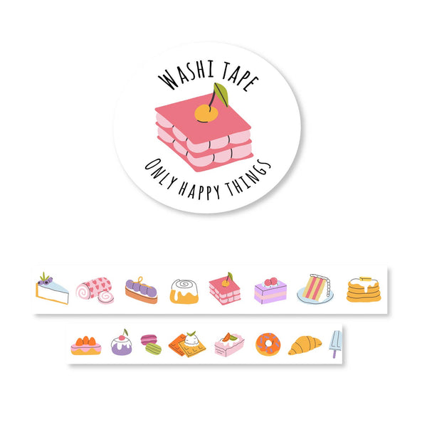 Washi Tape: Pastries - Freshie & Zero Studio Shop