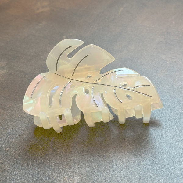 Monstera Hair Claw - Freshie & Zero Studio Shop