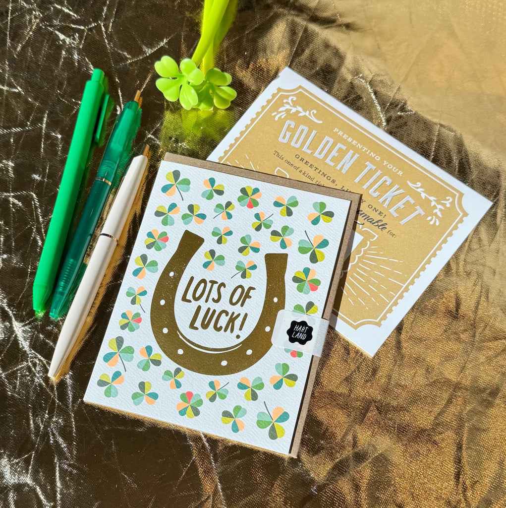 Lots of Luck! Card - Freshie & Zero Studio Shop