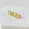 Starburst Gemstone Stud Earrings: Moonstone - Freshie & Zero Studio Shop