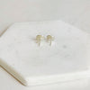 Stamped Llama Stud Earrings by Susie Ghahremani Boygirlparty® - Freshie & Zero Studio Shop