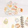 Little Box of Kawaii Paper Stickers: Pastry Pup - Freshie & Zero Studio Shop