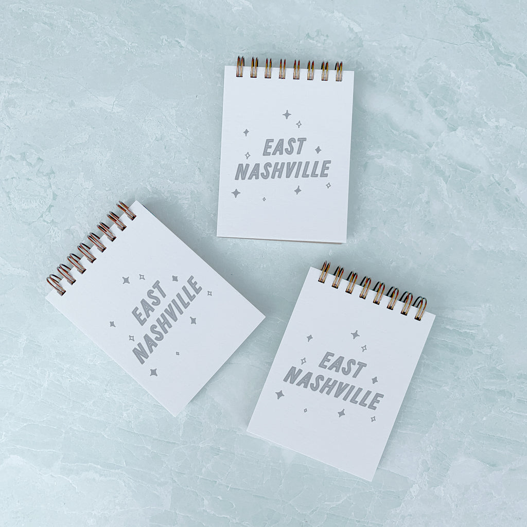 East Nashville Pocket Notepad - Freshie & Zero Studio Shop