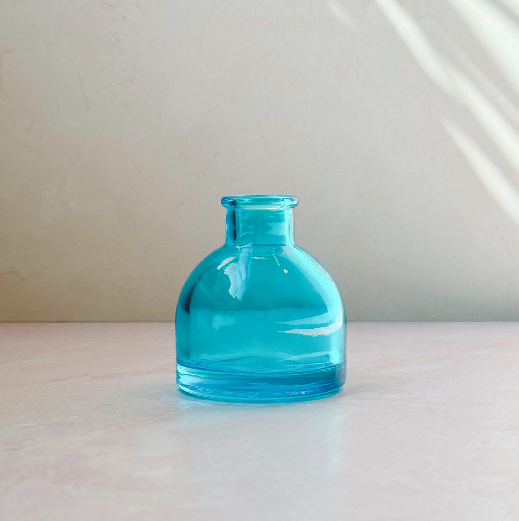 Mini Glass Round Bud Vases - Freshie & Zero Studio Shop