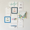 Happy Gift Tags: Set of 10 - Freshie & Zero Studio Shop