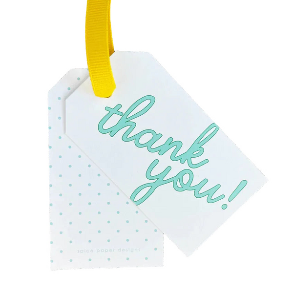 Thank You Gift Tags: Set of 10 - Freshie & Zero Studio Shop