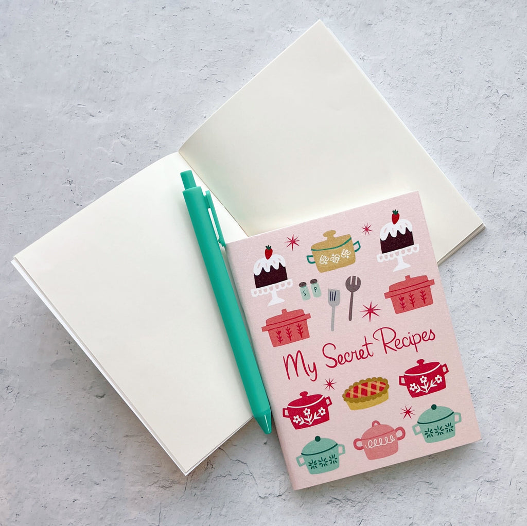 My Secret Recipes Little Notebooks Set of 2 - Freshie & Zero Studio Shop