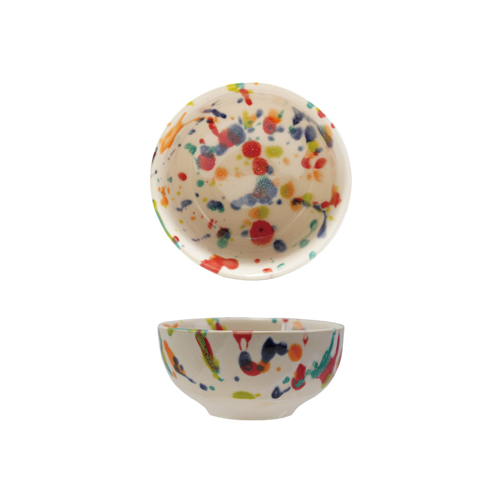 Splatter Painted Small Bowl - Freshie & Zero Studio Shop