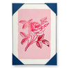 Metallic Rose on Pink Notecards Set - Freshie & Zero Studio Shop