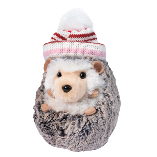 Spunky the Hedgehog with Winter Hat Plush Toy - Freshie & Zero Studio Shop