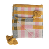 Colorful Check Woven Jacquard Throw Blanket - Freshie & Zero Studio Shop