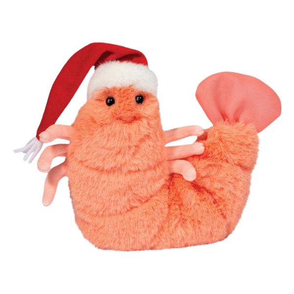 Santa Salty the Shrimp Plush Toy - Freshie & Zero Studio Shop
