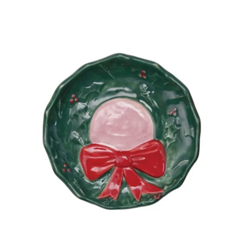 Hand-Painted Holiday Icon Shaped Dish | 4 Styles - Freshie & Zero Studio Shop