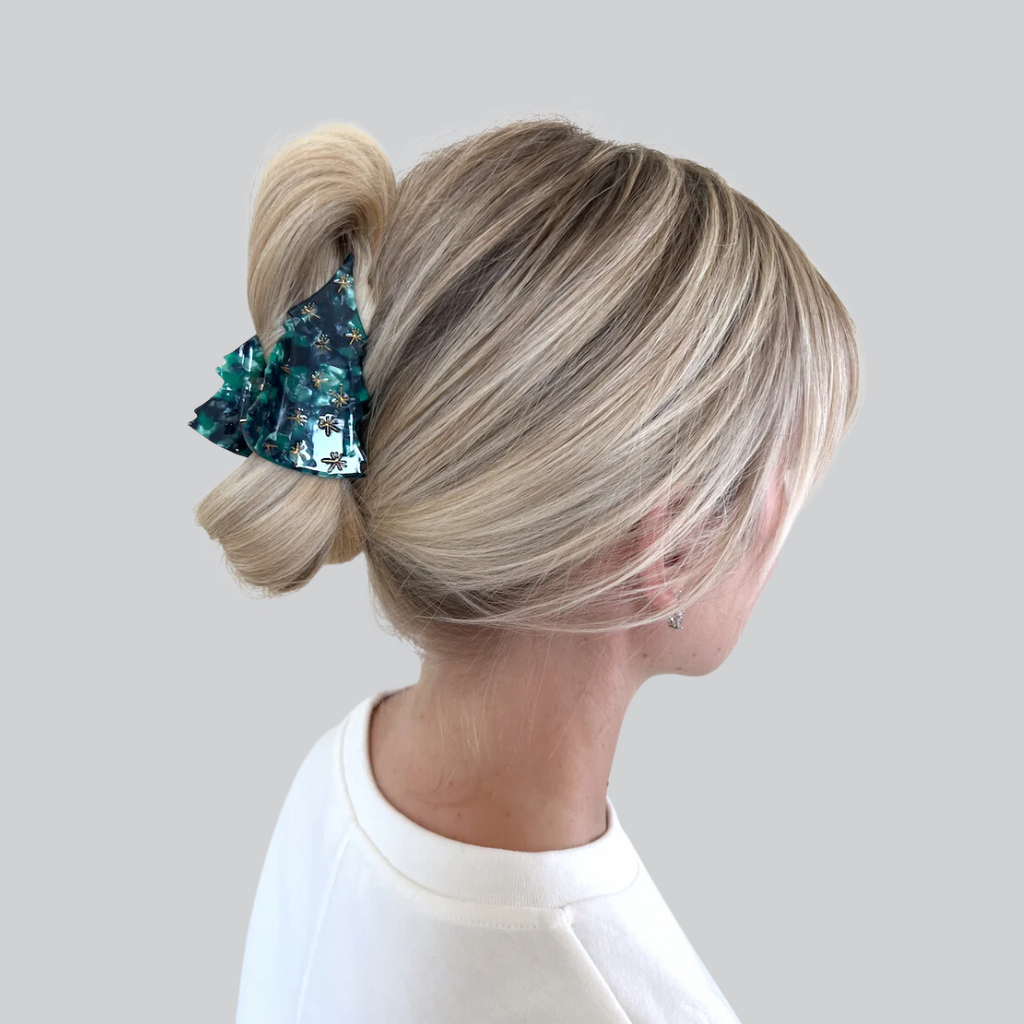 Christmas Tree Hair Claw Clip **Need Invoice / Pictures - Freshie & Zero Studio Shop