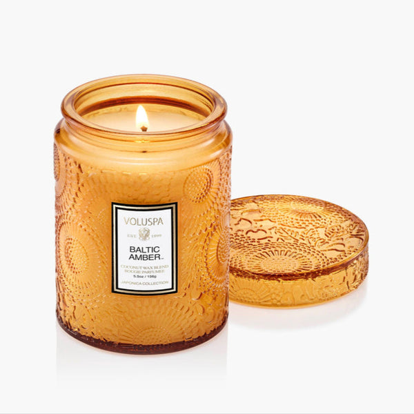 Baltic Amber Small Jar Candle - Freshie & Zero Studio Shop
