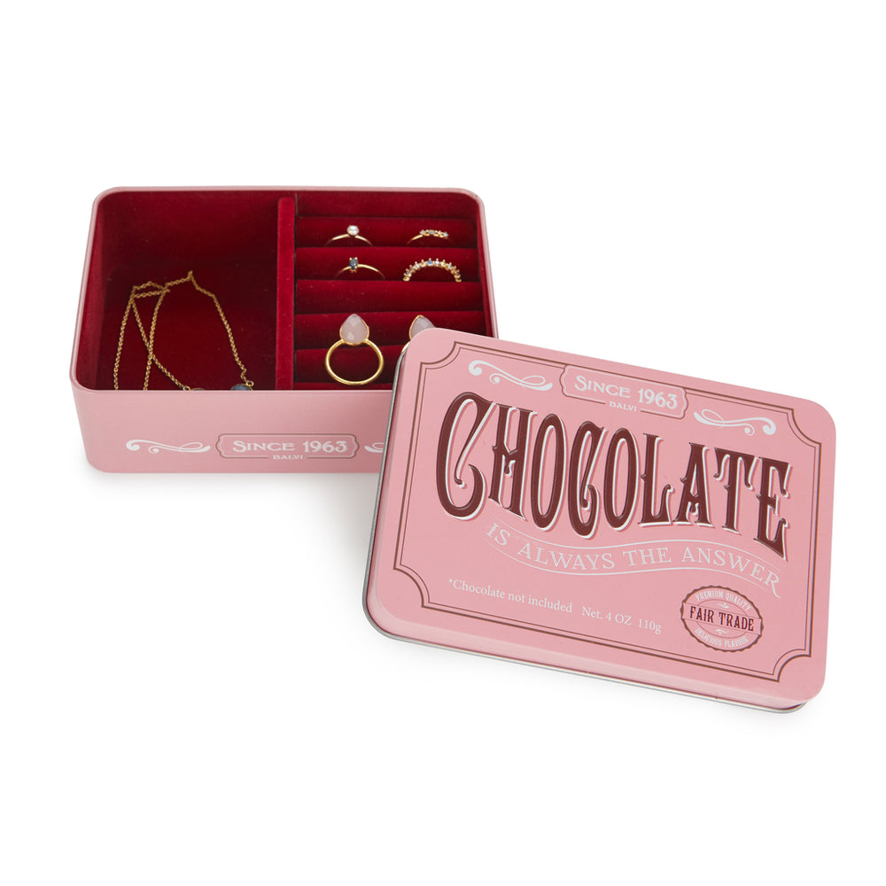 Chocolate Tin Jewelry Box - Freshie & Zero Studio Shop