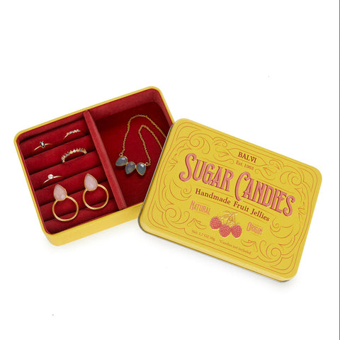 Sugar Candies Tin Jewelry Box - Freshie & Zero Studio Shop