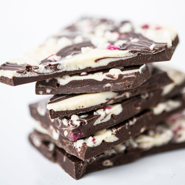 Dark Chocolate Peppermint Bark by Bixby Chocolate - Freshie & Zero Studio Shop