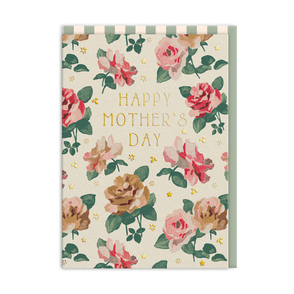 Happy Mother's Day Roses Greeting Card - Freshie & Zero Studio Shop