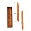 Orange Pumpkin Shaped 10" Taper Candles | Set of 2 - Freshie & Zero Studio Shop