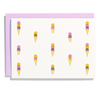 Boxed Note Cards by Shorthand Press: Ice Cream - Freshie & Zero Studio Shop