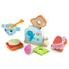 Kitten's Breakfast Wooden Playset - Freshie & Zero Studio Shop