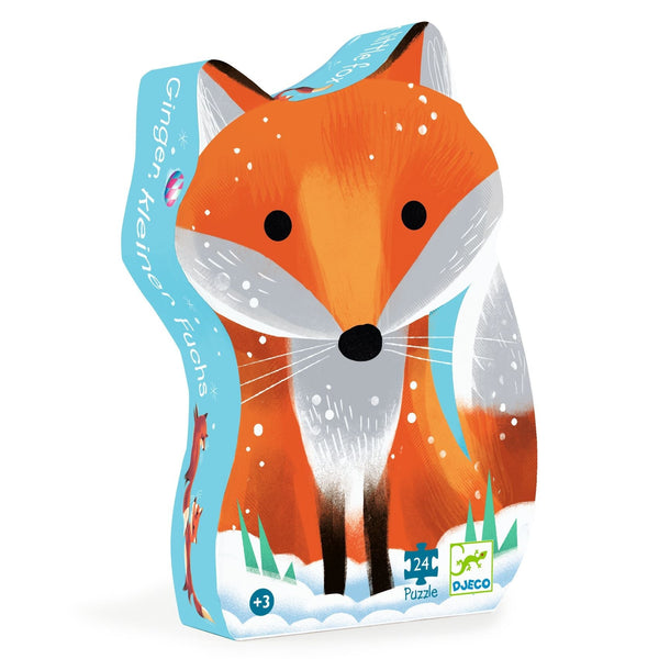 Ginger Little Fox 24pc Jigsaw Puzzle - Freshie & Zero Studio Shop