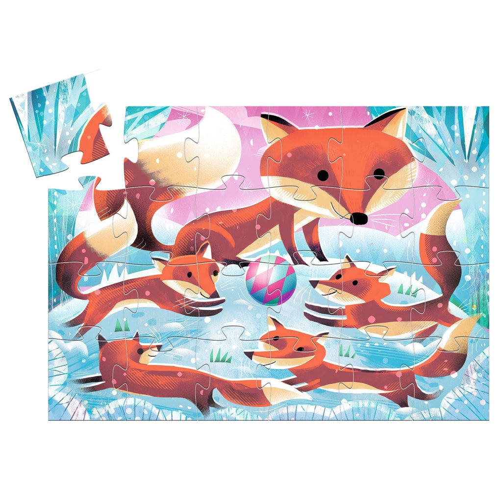 Ginger Little Fox 24pc Jigsaw Puzzle - Freshie & Zero Studio Shop
