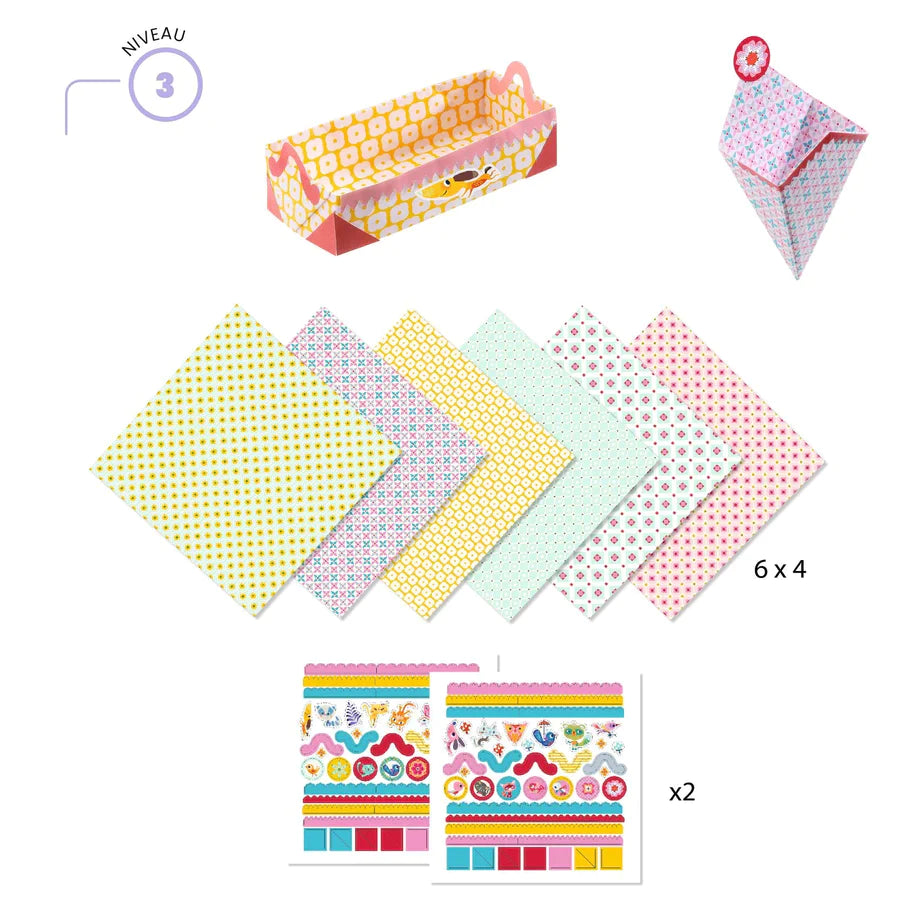 DIY Origami Small Boxes - Freshie & Zero Studio Shop