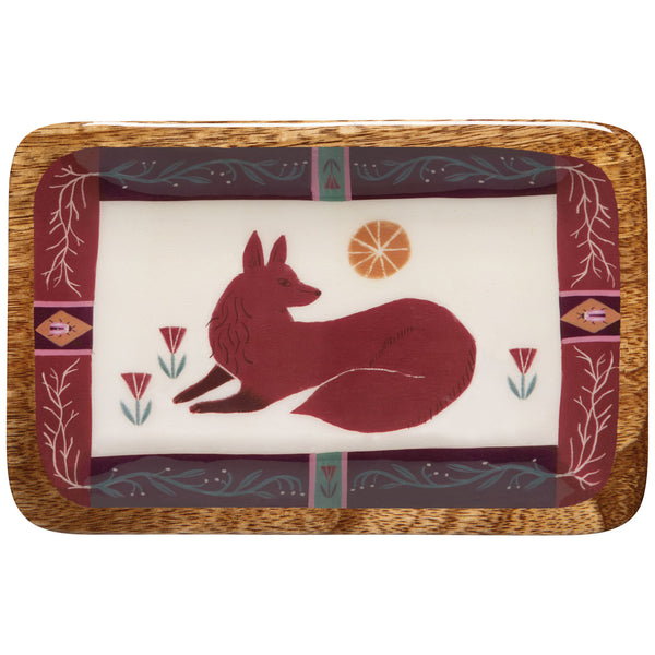 Folktale Fox Wood Catch-All Tray - Freshie & Zero Studio Shop