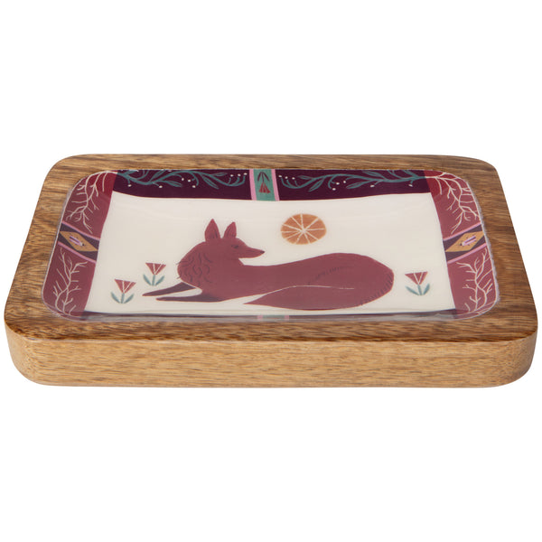 Folktale Fox Wood Catch-All Tray - Freshie & Zero Studio Shop