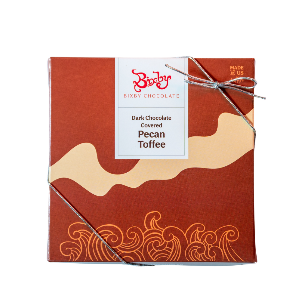 Dark Chocolate Pecan Toffee by Bixby Chocolate - Freshie & Zero Studio Shop