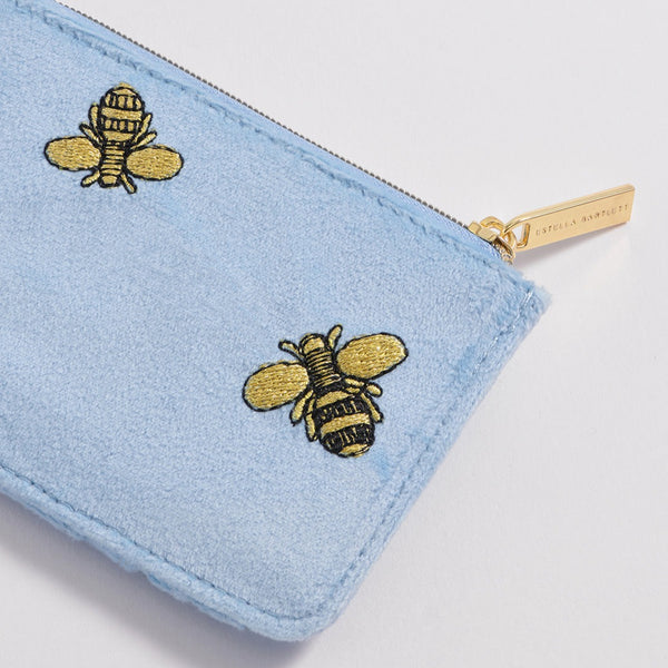 Embroidered Bees Card Wallet by Estella Bartlett - Freshie & Zero Studio Shop
