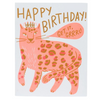 Happy Birthday Grrrl Greeting Card - Freshie & Zero Studio Shop