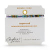Empowered: Morse Code Tila Bracelet - Freshie & Zero Studio Shop