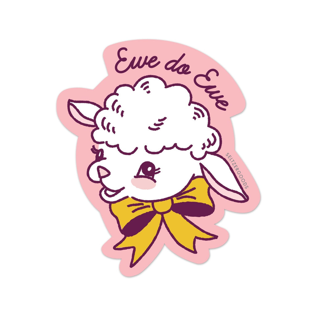 Ewe do Ewe Lamb Sticker - Freshie & Zero Studio Shop