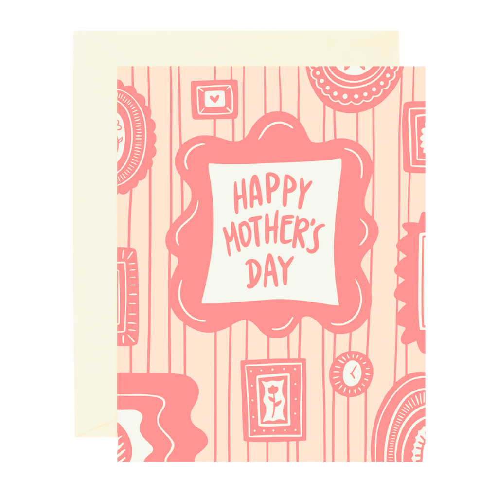 Mother's Day Gallery Wall Greeting Card - Freshie & Zero Studio Shop